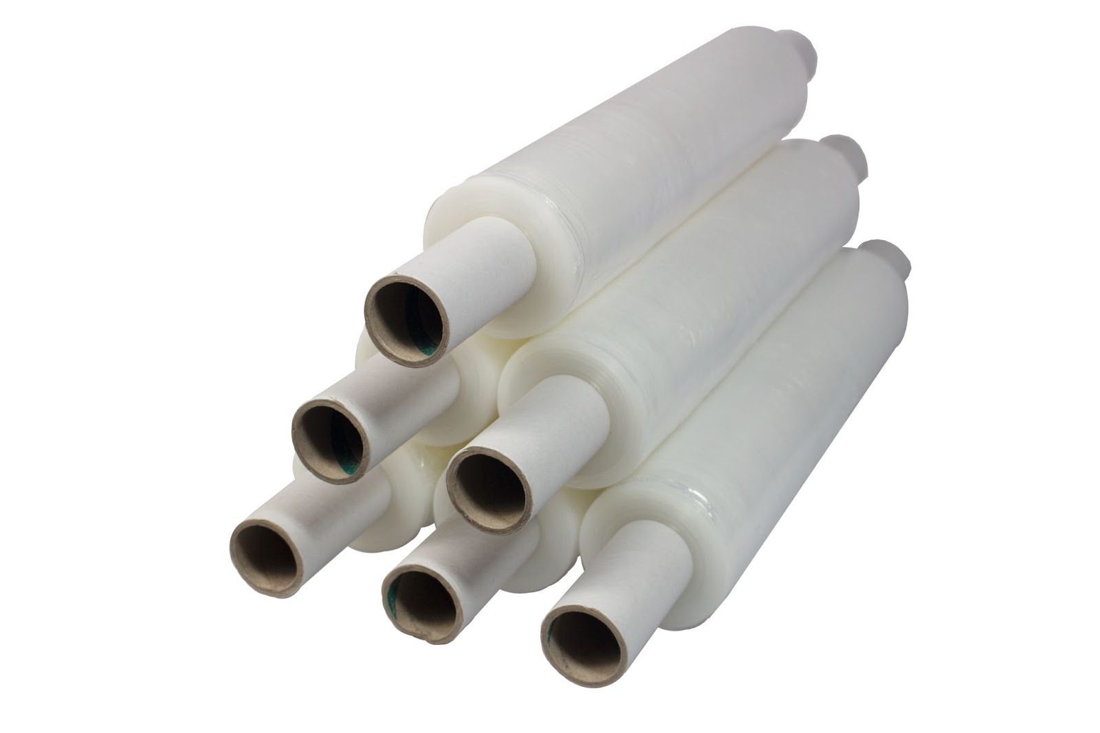 Clear Extended Core 400mm Pallet Stretch Shrink Wrap.